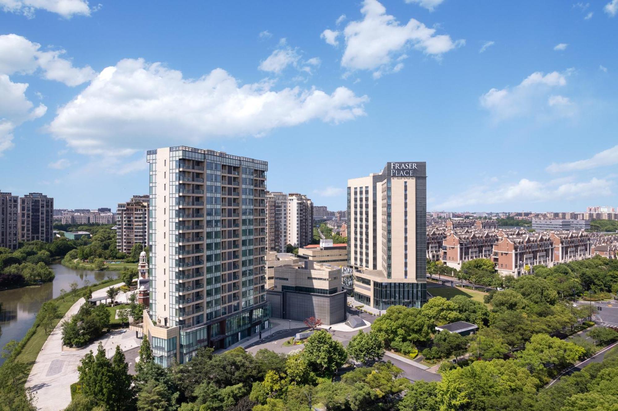 Fraser Place Wujiaochang Shanghai - Adjoin Business Center, Free Minibar מראה חיצוני תמונה